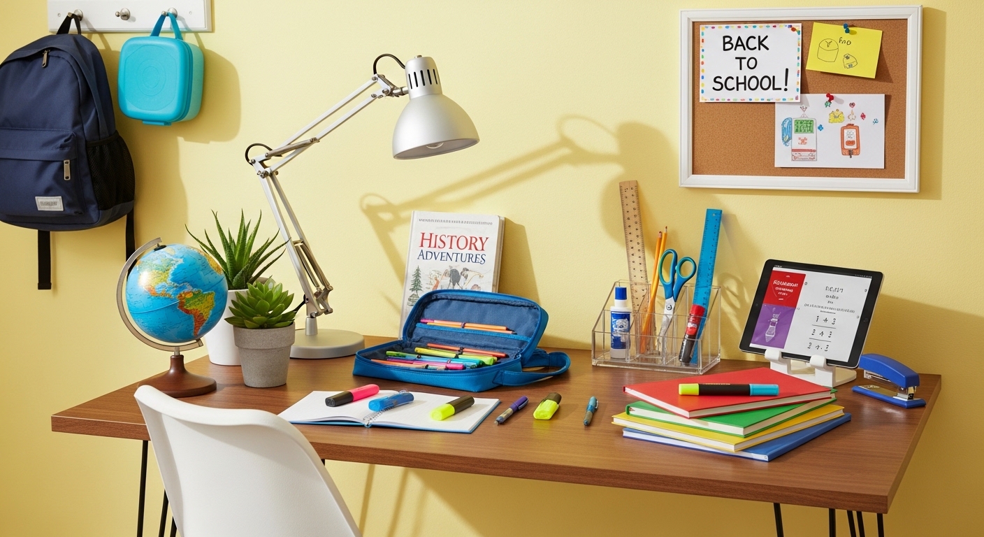 Back to School Organization: The System We Reset Every August