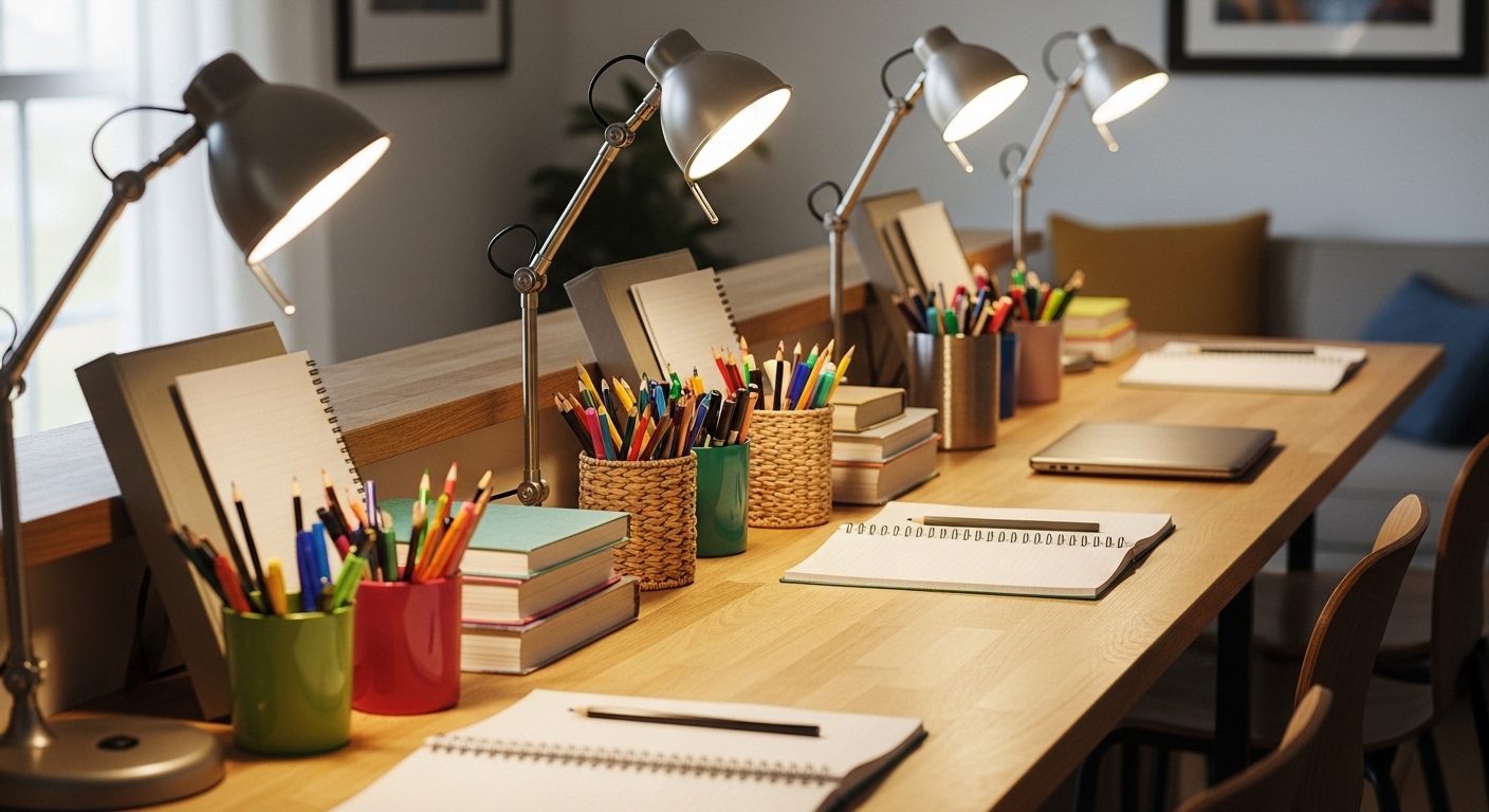 The Homework Station That Finally Gets Used