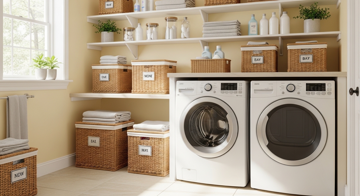 Our Laundry Room: From Dread to Actually Fine