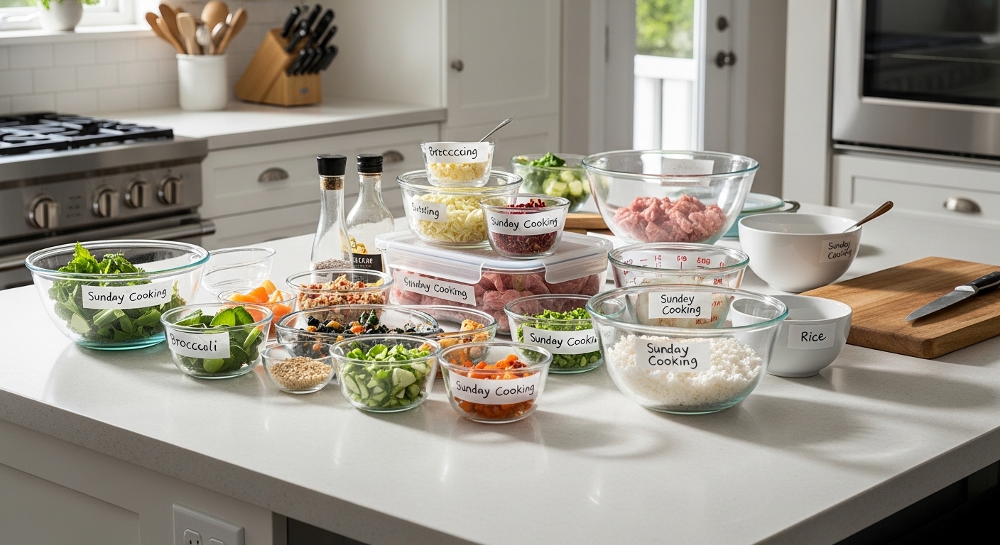 Meal Prep Command Center: The Kitchen Setup That Feeds 7