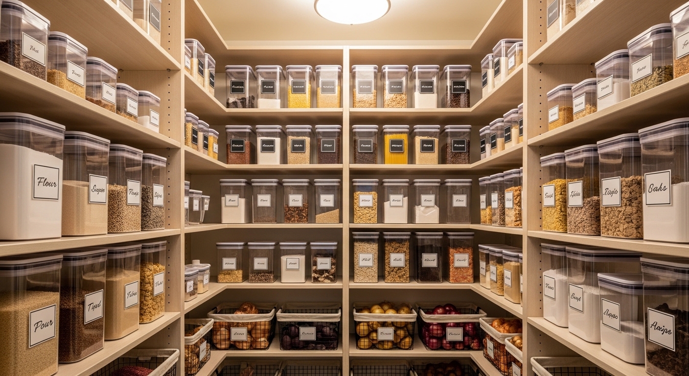 How We Organized Our Pantry for a Family of 7 (With Before Photos)