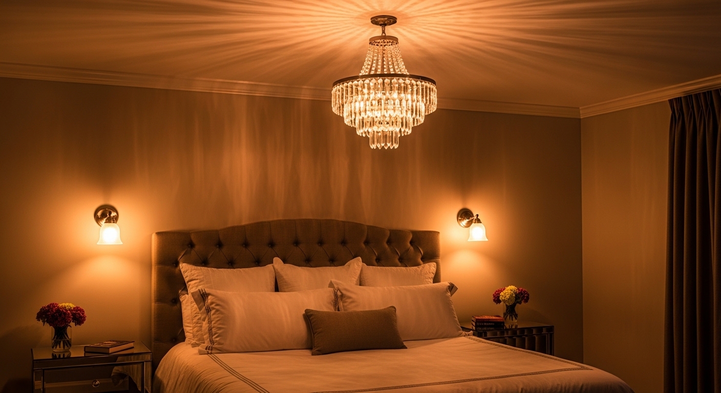 Primary Bedroom Lighting When You Have No Time for Aesthetics (But Still Want Nice Things)